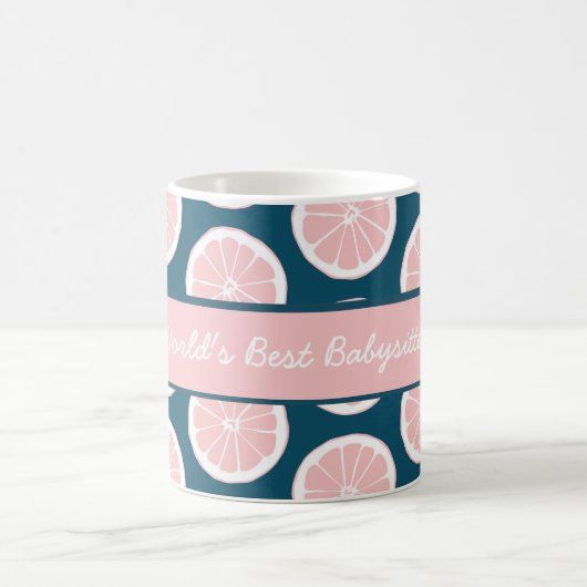 世界のベビシッ最高のターシトラスマグ コーヒーマグカップ (中央)