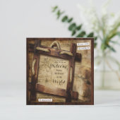 世界のベビーシャワーへようこそ 招待状 (スタンド正面)