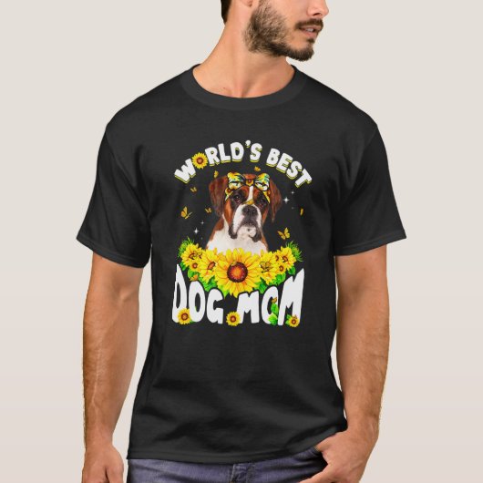 世界のボク最高のサードッグ母の日1 Tシャツ (正面)