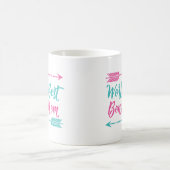 世界のボーナ最高のス・ママ コーヒーマグカップ (中央)