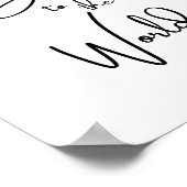 世界のポスターへの喜び ポスター (角)