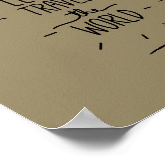 世界のポスターを巡ろう ポスター (角)