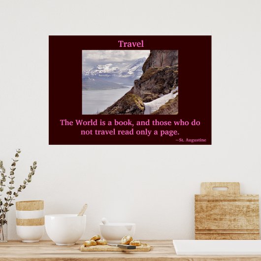 世界のポスターを旅行 ポスター (キッチン)