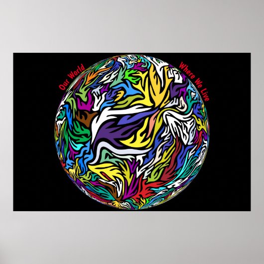 世界のポスター ポスター (正面)