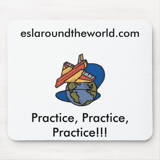 世界のマウスパッドのまわりのESL マウスパッド (正面)