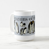 世界のマグのペンギン コーヒーマグカップ (正面左)