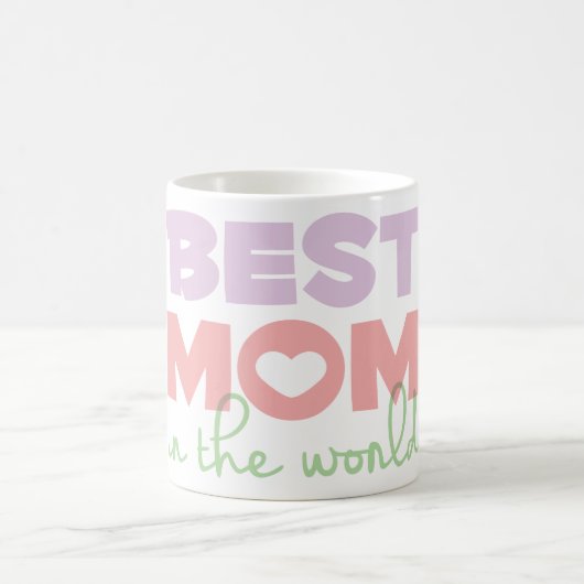 世界のマグの最も最高のなお母さん コーヒーマグカップ (中央)