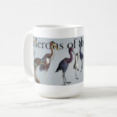 世界のマグの鷲 コーヒーマグカップ (正面左)