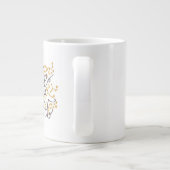 世界のマグカップに手渡離れし ジャンボコーヒーマグカップ (裏面)