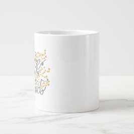 世界のマグカップに、右利き ジャンボコーヒーマグカップ