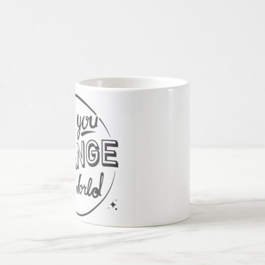 世界のマグカップを変えろ コーヒーマグカップ (中央)