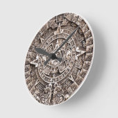 世界のマヤのカレンダー2012の端は予言します ラウンド壁時計 (傾斜)