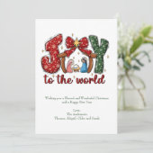 世界のマンガーのシーンに喜ぶキリスト教宗教 シーズンカード (スタンド正面)