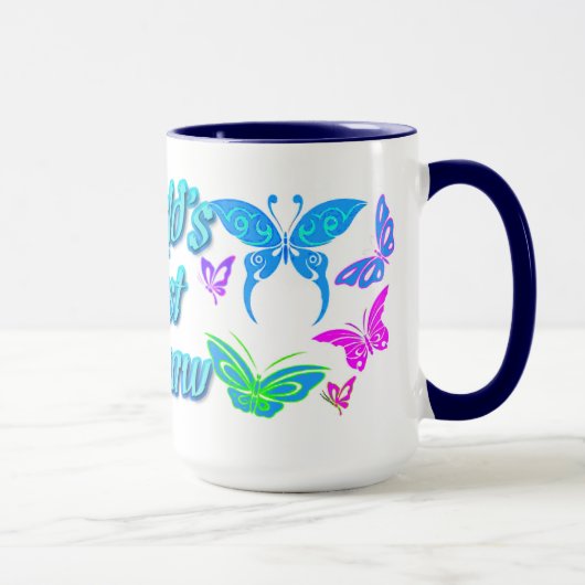 世界のマ最高のマー マグカップ (右)