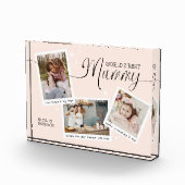 世界のミラ最高のムスクリプトのスナップショット母の日 フォトブロック (右)