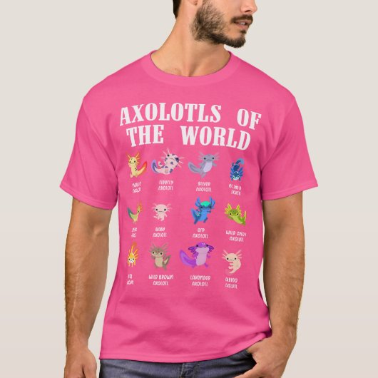 世界のメキシコのサラマンダー海図アンプの軸索 Tシャツ (正面)
