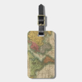 世界のメルカトルのproj. ラゲッジタグ (正面縦)