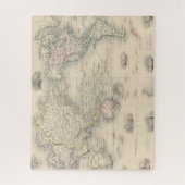 世界のメルカトル投影 ジグソーパズル (縦)