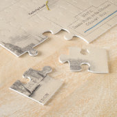 世界のメルカトル投影 ジグソーパズル (側面)