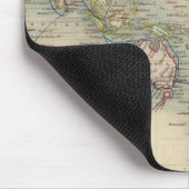 世界のメルカトル投影 マウスパッド (コーナー)