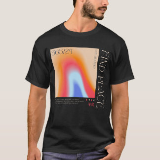 世界のメンタルヘルスの日 – アースされた平和を見つける Tシャツ