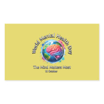 世界のメンタルヘルスの日。心が最も大事だ。