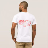世界のライト Tシャツ (裏面フル)