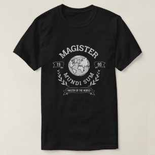 世界のラテン系の頂上のおもしろいなカスタムのマスター Tシャツ