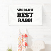 世界のラビ最高のービ 横断幕 (インサイチュ)