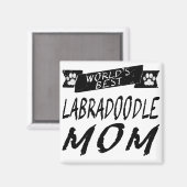 世界のラブラドー最高のルママ マグネット (正面/裏面)