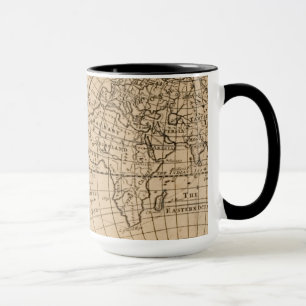 世界のロビンソンCrusoeの地図 マグカップ