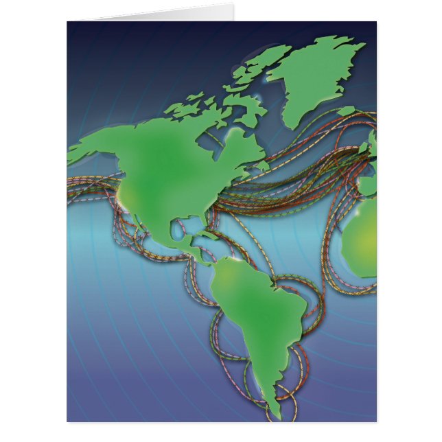 世界のワイヤ – 海底ケーブル (正面)