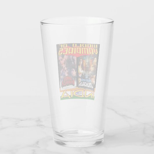 世界のヴァンパイアINDIAガラス タンブラーグラス (裏面)