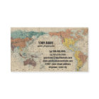 世界のヴィンテージの日本のな地図