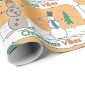 世界の一部からのクリスマスビブ ラッピングペーパー (ロールコーナー)