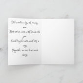 世界の中で疑問に思は、私たちは歩く。 案内状 (内部)