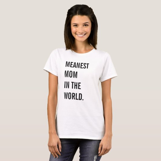 世界の中間のお母さん Tシャツ (正面フル)