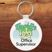 世界の事務最高の監督 キーホルダー (正面)