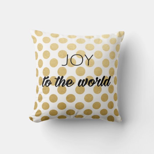 世界の休日の枕への喜び クッション (正面)