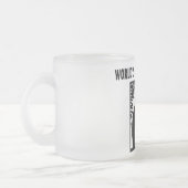 世界の偉大な母 フロストグラスマグカップ (左)