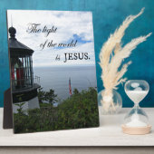 世界の光はイエスである。 フォトプラーク (側面)