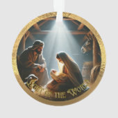 世界の光アクリルオーナメント オーナメント (裏面)