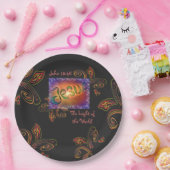 世界の光イエス ペーパープレート (パーティー)