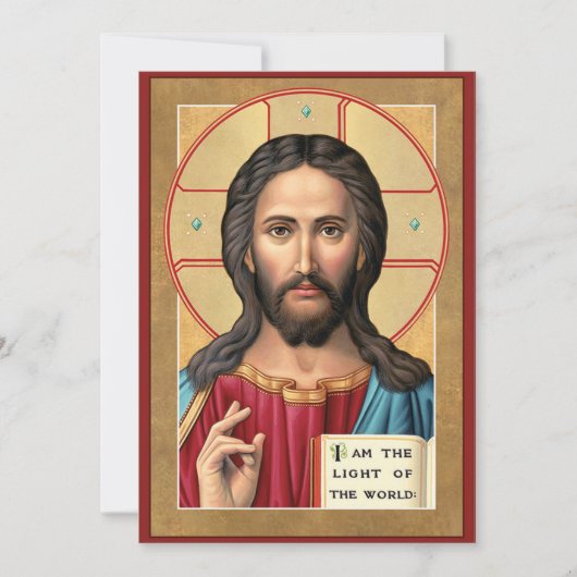 世界の光キリスト シーズンカード (正面)