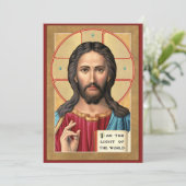 世界の光キリスト シーズンカード (スタンド正面)