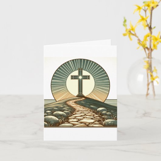 世界の光 カード (黄色い花)