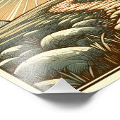 世界の光 フォトプリント            (角)