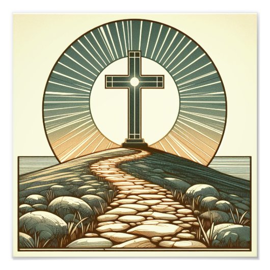 世界の光 フォトプリント            (正面)