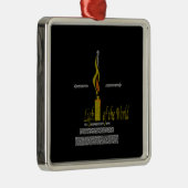 世界の光 メタルオーナメント (右)