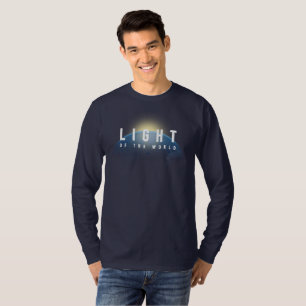 世界の光  メンズロングスリーブ Tシャツ